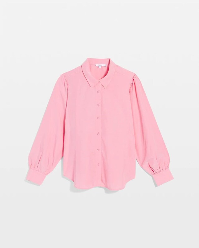 Tencel Blend Dolman-Sleeved Blouse - image 5